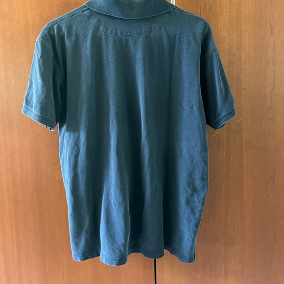 Men's Ermenegildo Zegna Polo Shirt in Black size Medium - Picture 5 of 5